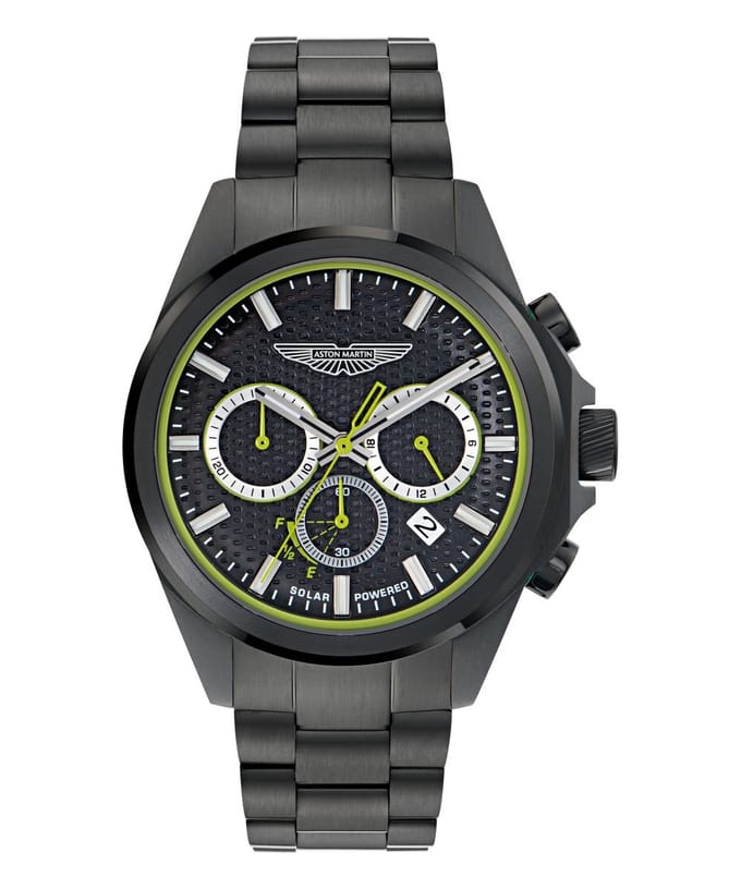 Aston Martin Aml Thrill HLC W MTRH2S601 Horloge - Staal - Zwart - Ø 44 mm
