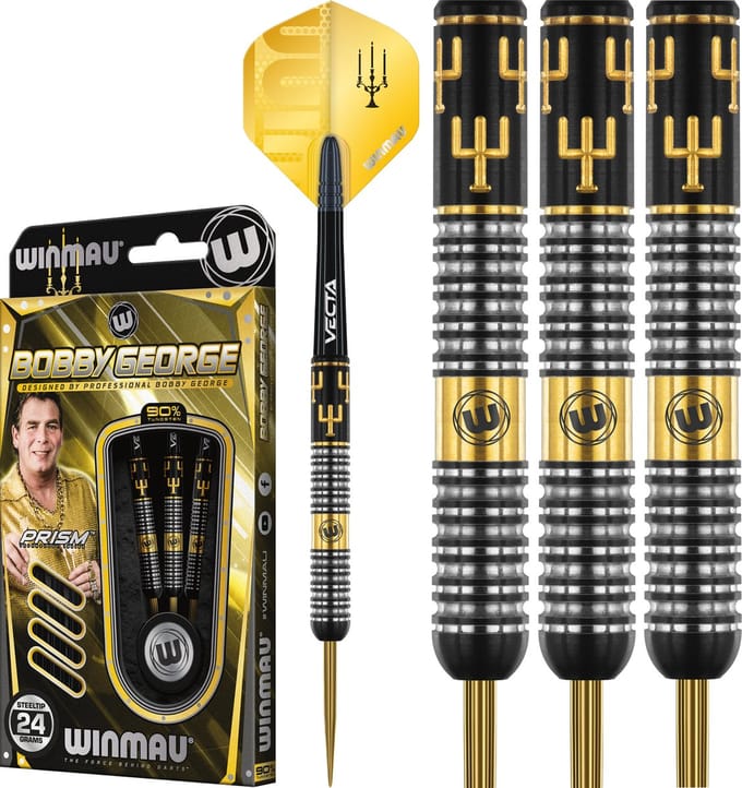 Winmau Bobby George - King of Bling 90% - Dartpijlen