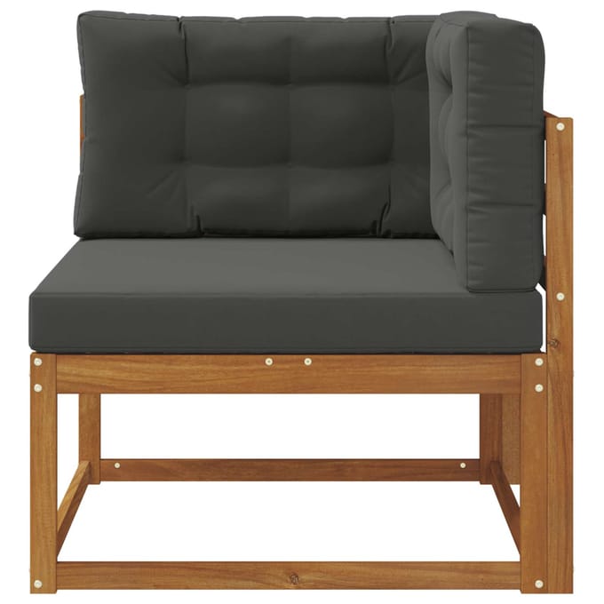 vidaXL - Outdoor - Hoekbank - Naturel