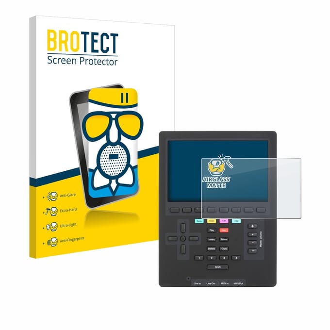 BROTECT - Screenprotector voor Polyend Tracker Mini - Folie Beschermfolie Beschermglas matte