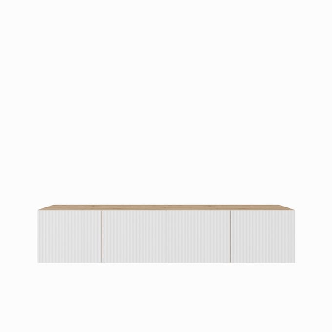 TV-kast Noe 200 (2x100) cm (artisan + wit)