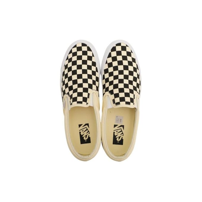 Vans Slip-On Reissue 98 LX Checkerboard - Zwart Unisex Sneakers Wit VN000CSE2BO 41