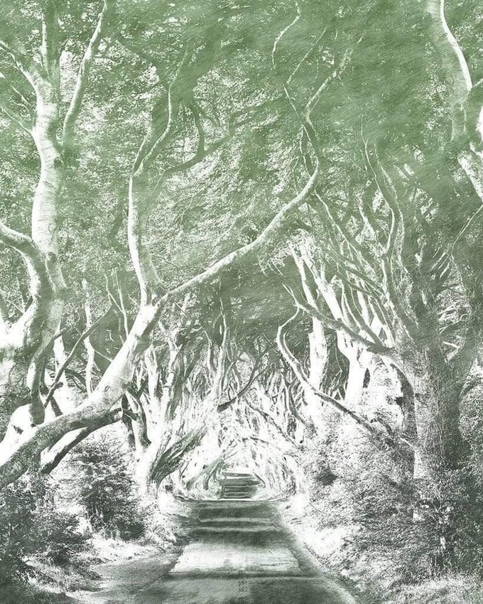 Fotobehang - Alley Graphite 200x250cm - Vliesbehang
