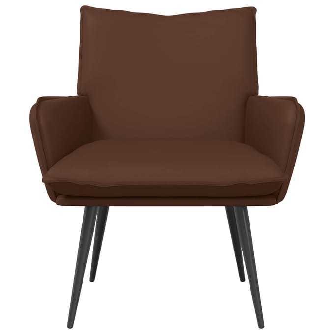 vidaXL - Fauteuil - Bruin - Kunstleer