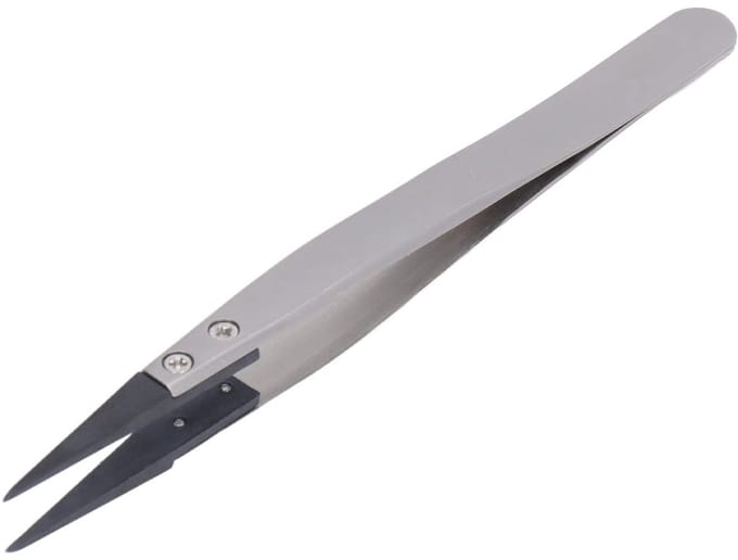 MTTproducts - Antistatisch Pincet met Puntig Uiteinde voor Micro-elektronica