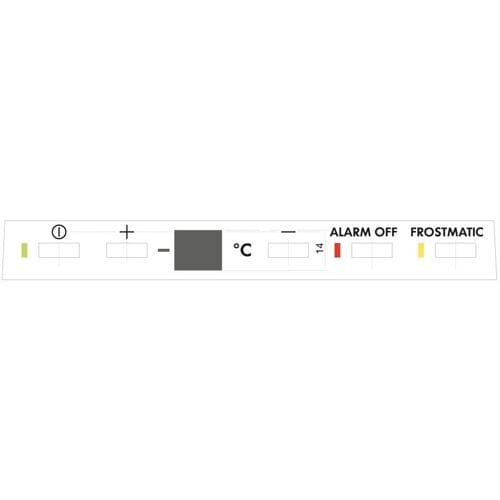 AEG programmaplaat, zijdescherm, 7802,171.5x20.5mm 2425178155