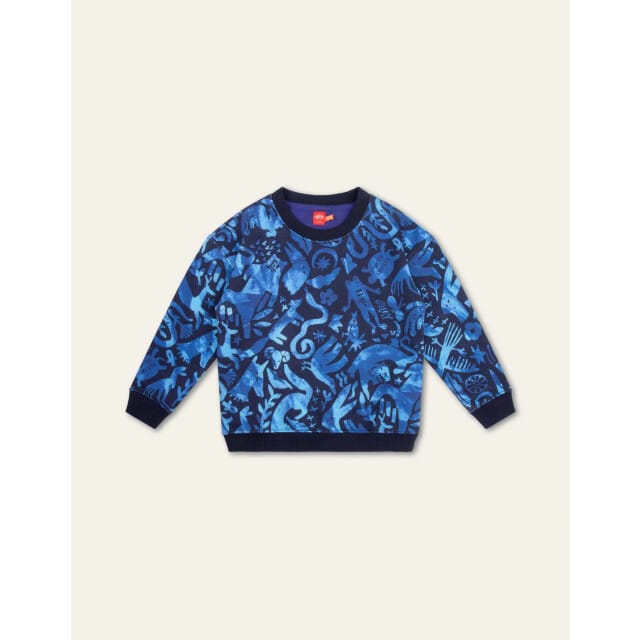 Oilily Harper Sweater- maat104/4yr Porcelain Blauw