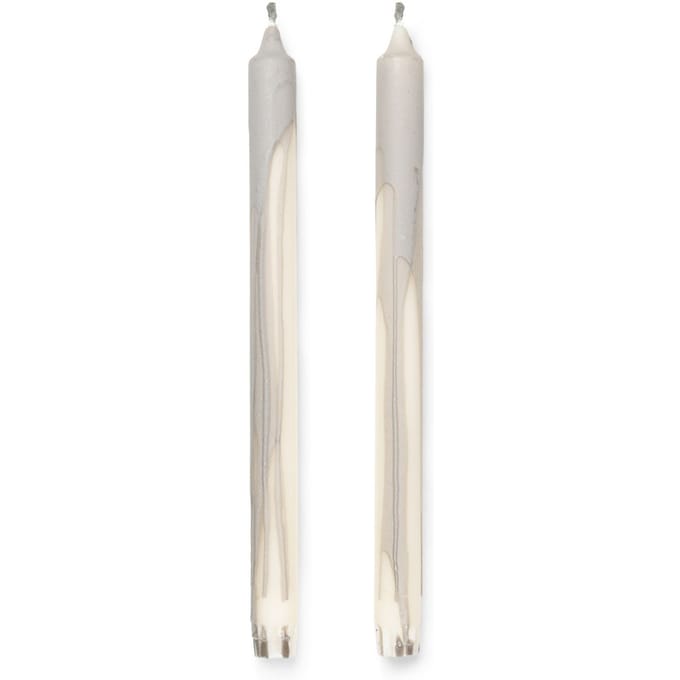 Ferm Living Duo Candle Kaarsenset - warm grijs