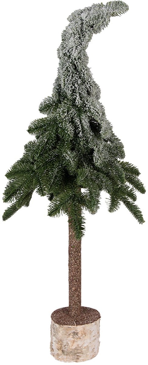 Clayre & Eef Mini Kunstkerstboom Ø 30x90 cm Groen Kunststof