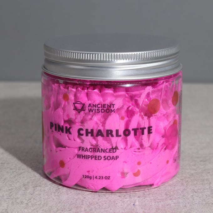 Slagroomzeep Pink Charlotte