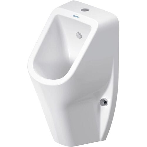 Duravit No. 1 urinal, rimless, without fly, inlet from above 2818300000