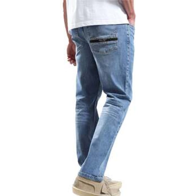 Straight Jeans Marshall Artist Marshall Fit Denim Jeans Stone Wash