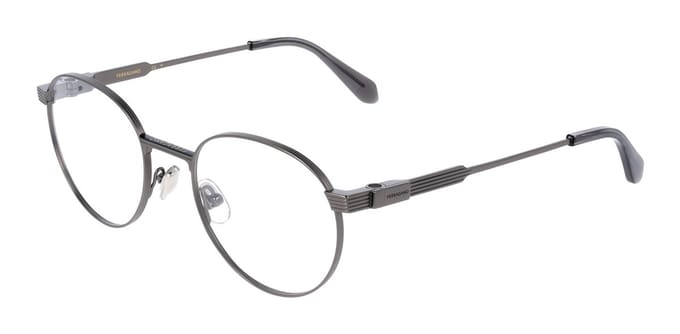 Ferragamo SF2596 Matte dark gunmetal 51/21/145 MAN Brilmonturen