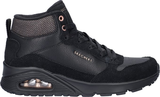Skechers Skechers Uno Stacre Shine Veterboots zwart