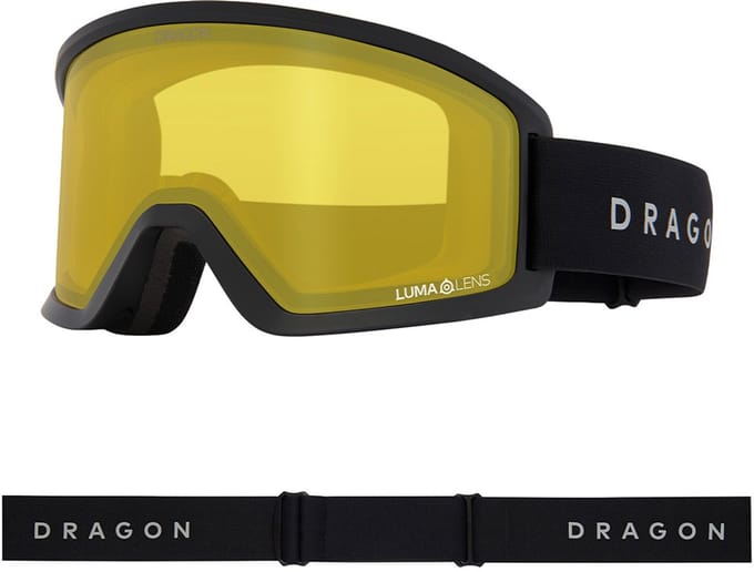 Dragon Alliance DX3 PLUS OTG Skibril - PH Black/Photochromic Yellow