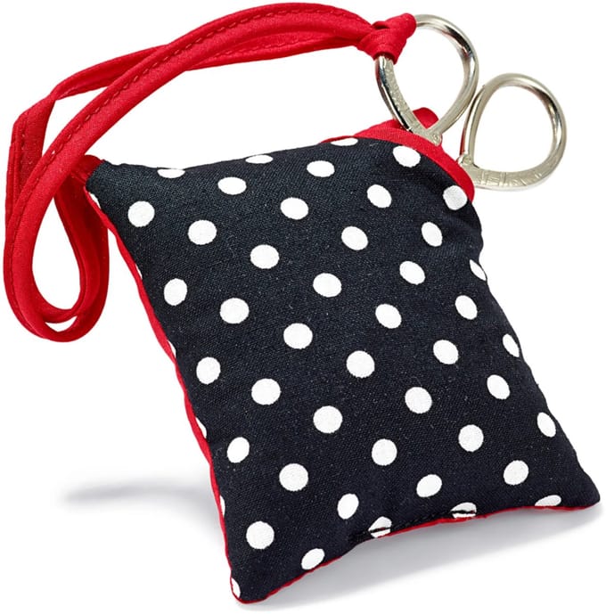 PRYM Speldenkussen Polka Dots zwart/wit 610322 - Naaiaccessoires - Prym