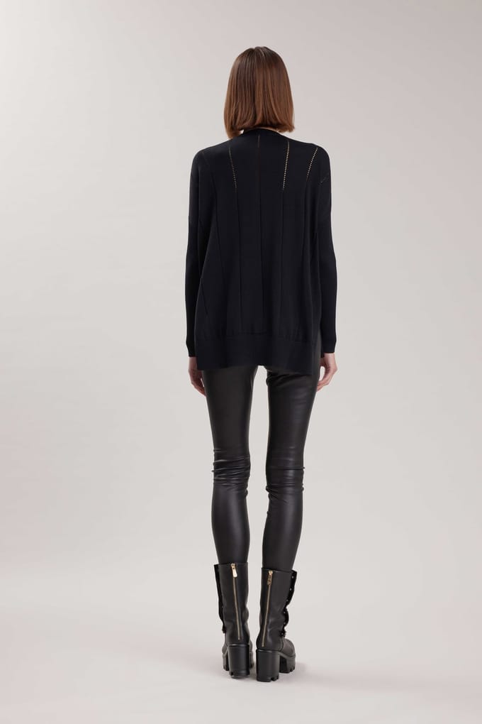 Anne Fontaine Imanol Black Taglia: S | Maglioni a maglia Outlet | Donna | Nero