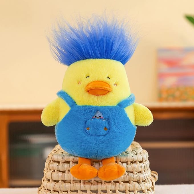 Satedudu Nieuwe Cartoon Eend Pluche Pop Schattig Kussen Cadeau 25cm