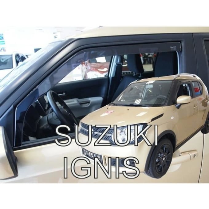 J&J AUTOMOTIVE | Heko Deflecteurs d'air Déflecteurs de Vent Pour Suzuki Ignis 2 5P. Berlina depuis 2016