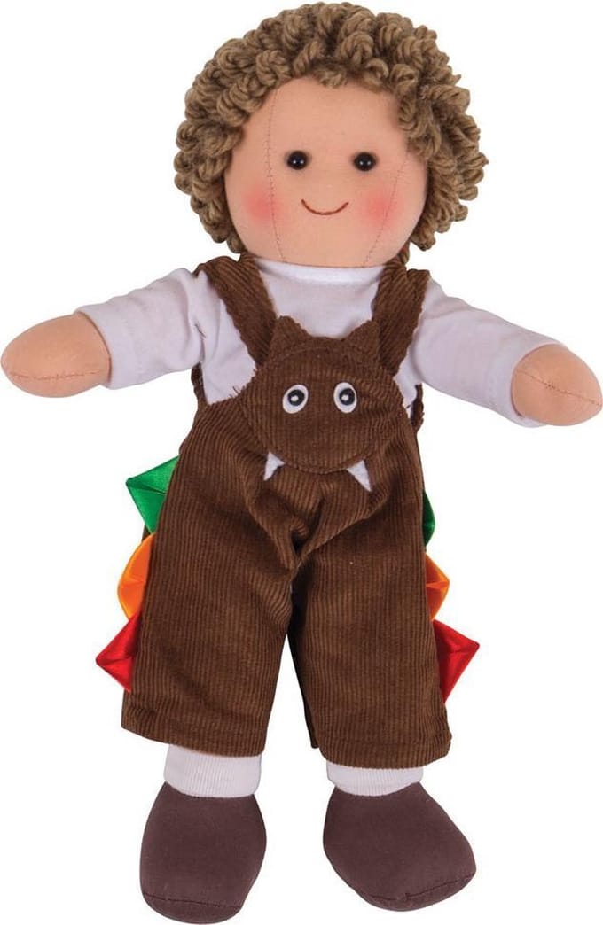 Bigjigs Fabric Doll Jack - 28cm