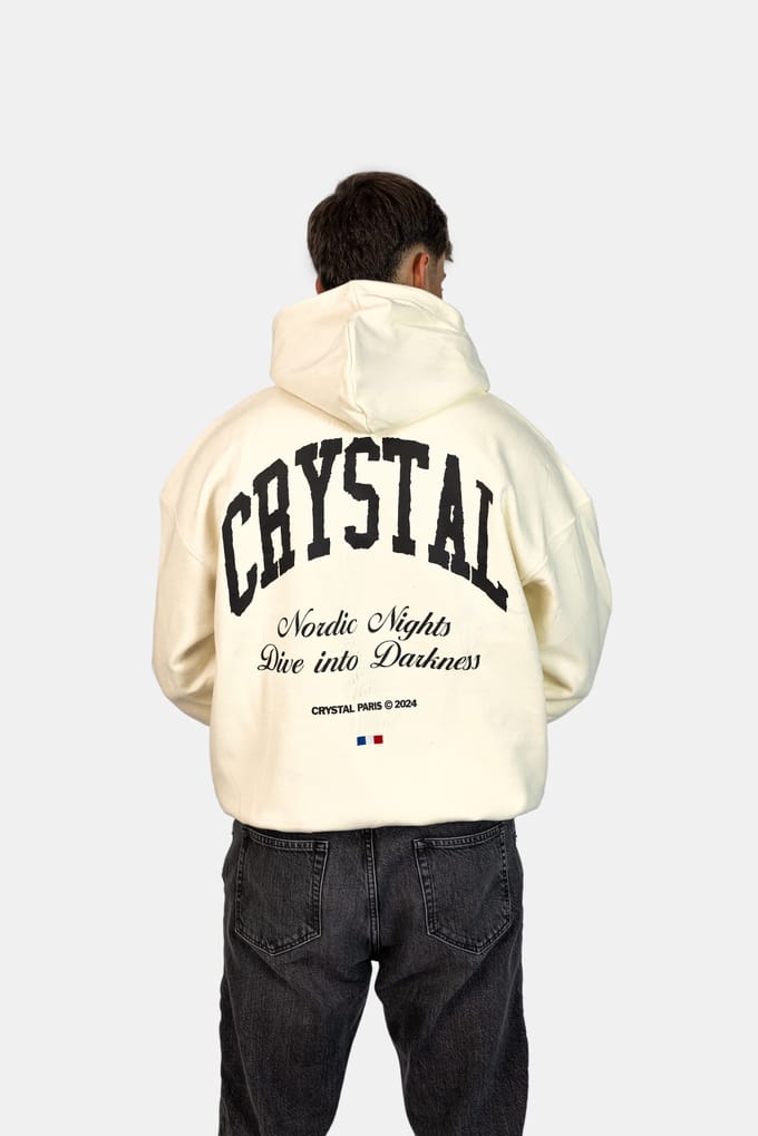 Crystal Paris Oversized hoodie Nordic Nights