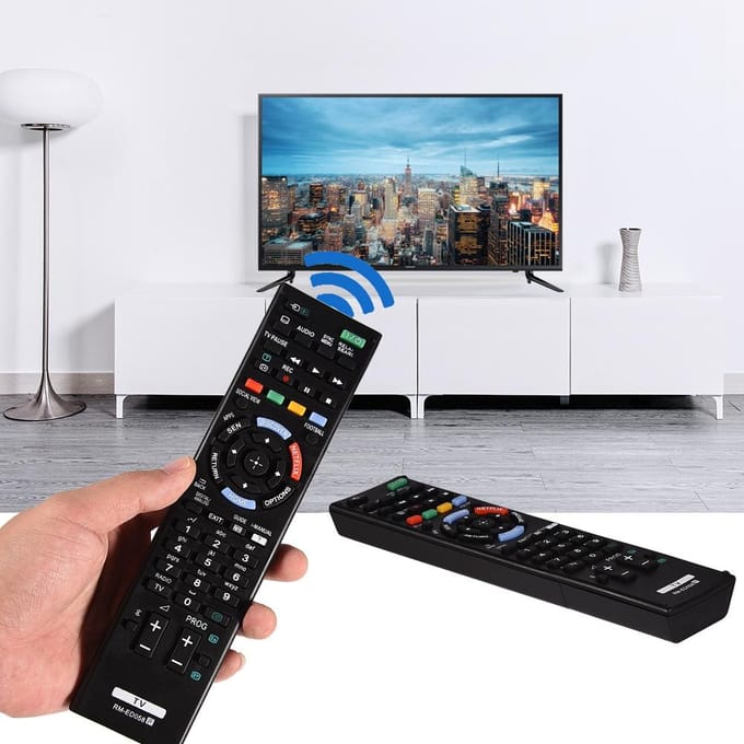 Télécommande de remplacement noire pour téléviseur Sony RM-ED058 black