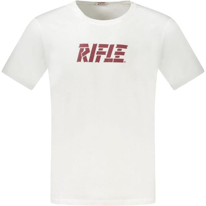 Rifle Bianco Katoen Heren T-Shirt