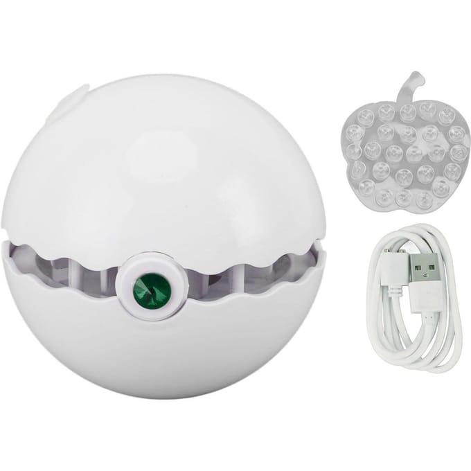 Mini Afwasmachine 1200mAh USB Opladen IP67 Hoge Snelheid Rotatie USB Afwasmachine voor L groen