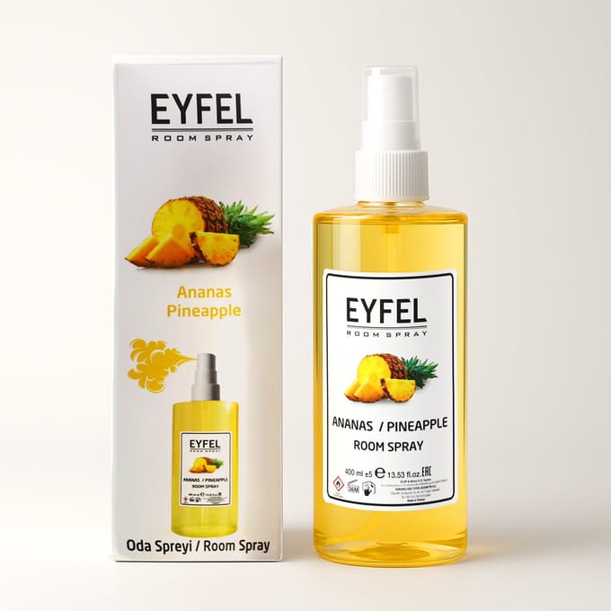 EYFEL - ROOMSPRAY - SPRAY - PINEAPPLE - 400ML