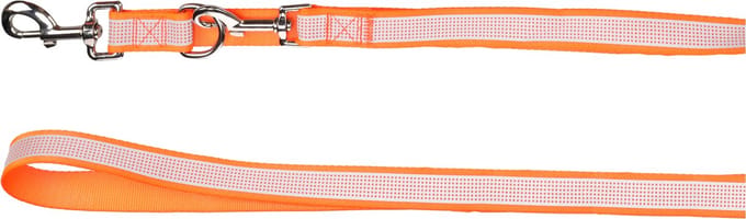 Hond Trainingslijn Fierro Fluo oranje 2m 25mm