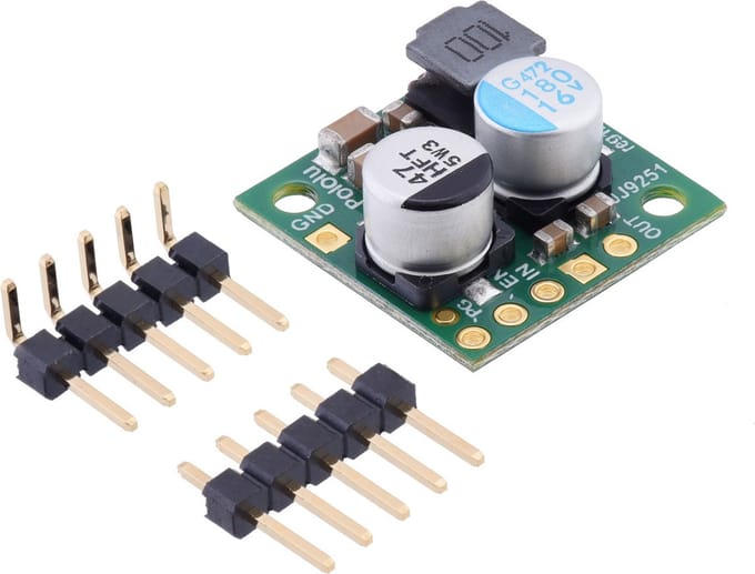 5V, 2.5A Step-Down Voltage Regulator D24V22F5 Pololu 2858