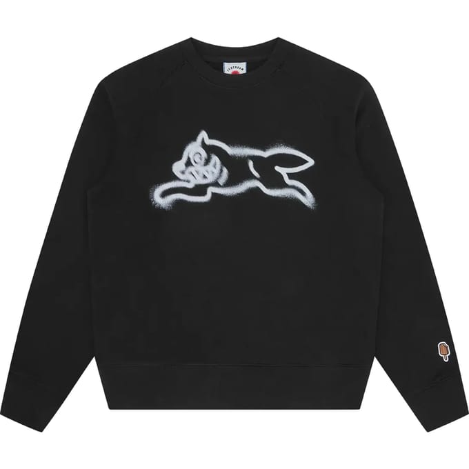 Sweater met ronde hals Icecream Spray Paint Dog