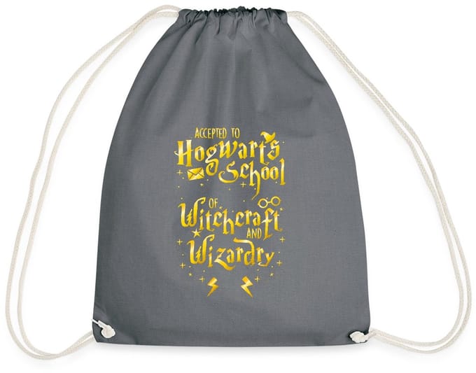 Harry Potter wachtend op mijn brief Gymtas
