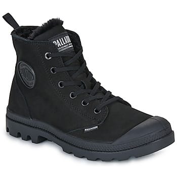 Palladium Pampa Hi Zip dames veterboot - Zwart - Maat 36