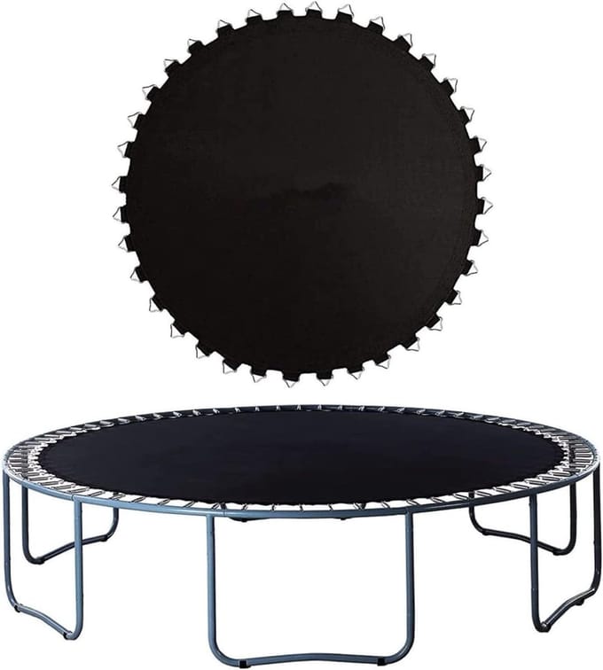Trampoline Vervangingsmat - Springkussen Mat - Buiten Spelen - UV Bestendig Waterafstotend - 3 Meter Diameter