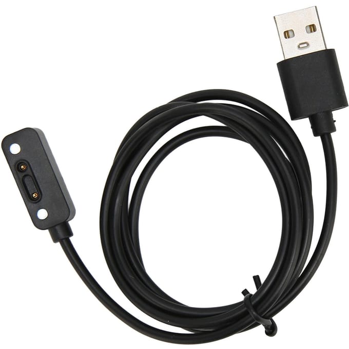Smartwatch Laadkabel 1m USB Magnetische Oplader voor Xiaomi Mi Rabbit 4X 4C 5C 6C 5X 3C Xiaoxun black