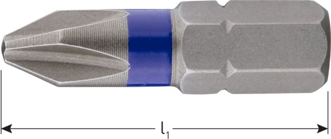 Rotec 1/4 insertbit PH3 L=25 mm VPE 25 stuks