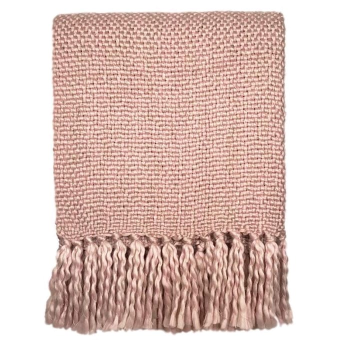 Malagoon - Marble pink throw