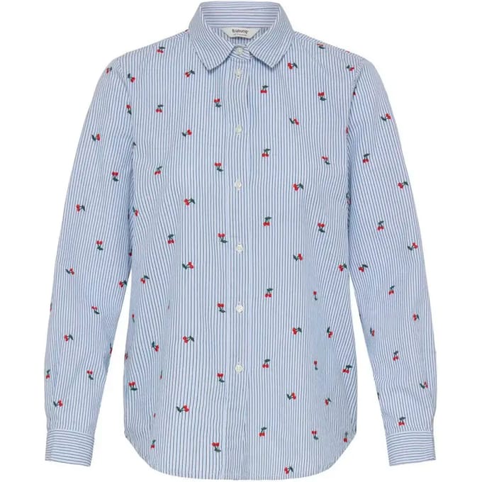 b.young - BYFENIX EMB SHIRT - Dames - Lange mouwen shirts