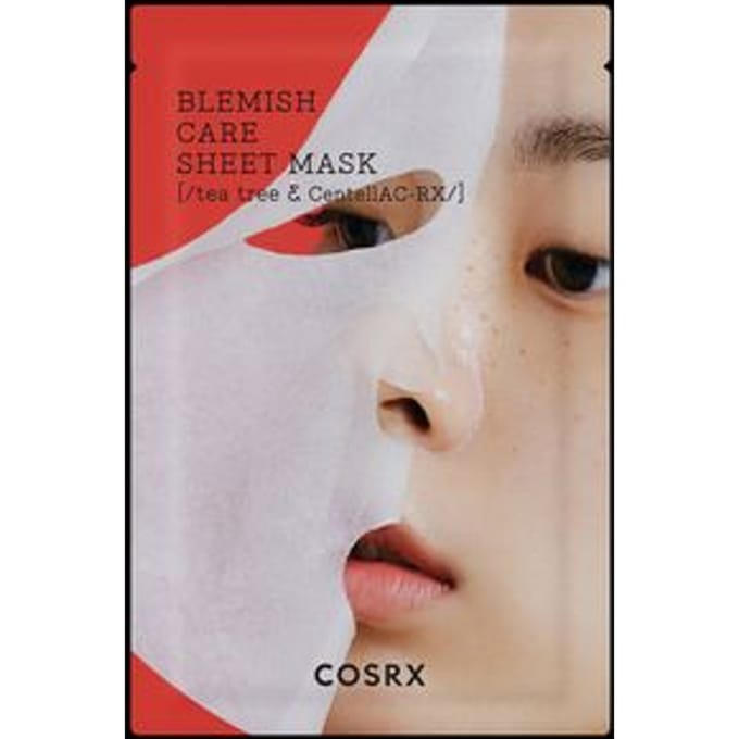 COSRX AC Collection Masque Tissu Soin Imperfections Soin Ciblé Apaisant 26ml x 5 Feuilles
