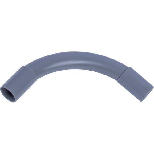 Pipelife Bocht PVC slagvast 5/8" (16mm) grijs