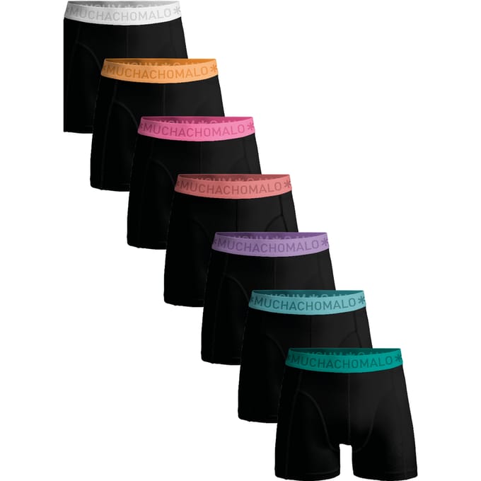 Muchachomalo Heren Boxershorts - 7-Pack - Mannen Onderbroeken