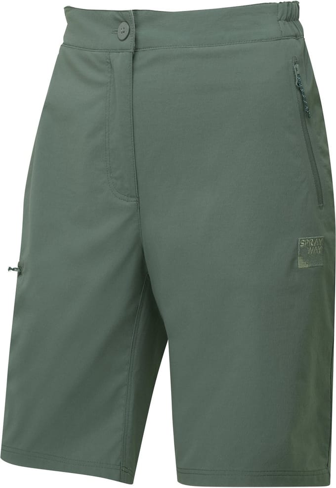 Sprayway Escape Short - Korte Broek - Dames - Groen - Maat L