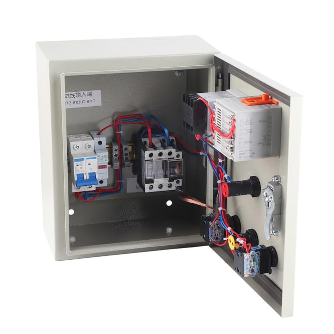 Temperatuurregelbox Nauwkeurige Regeling PID Temperatuurregelaar Thermostaatbox met beige