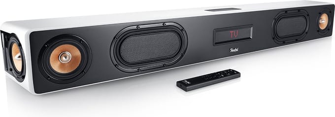 Teufel CINEBAR ULTIMA - Bluetooth soundbar met extra bas - 380 watt - wit