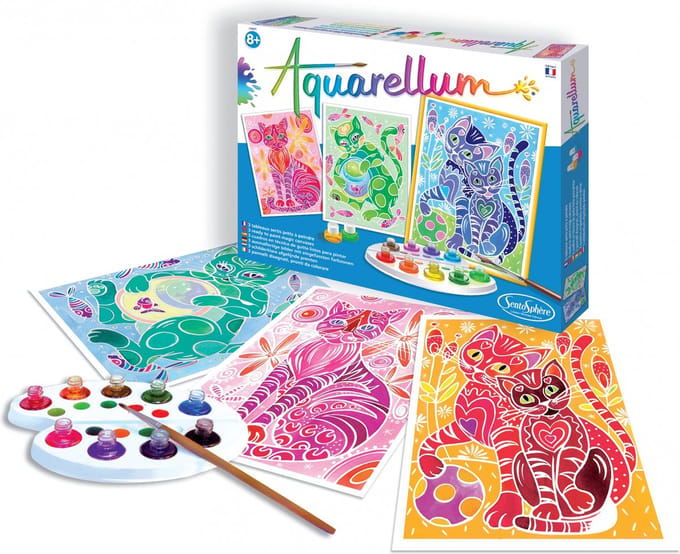 Aquarellum - Chats
