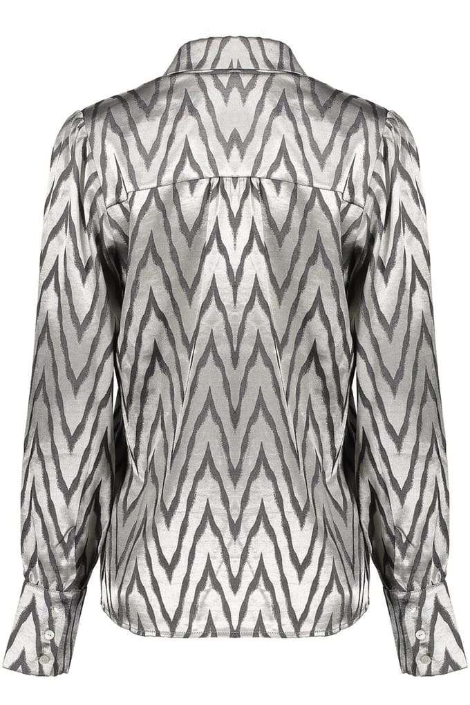 Geisha Blouse Animal Silver Grey Taglia: M | Magliette intime Outlet | Donna | Grigio