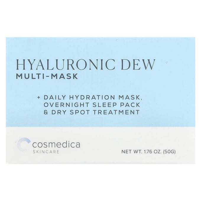 Cosmedica Skincare, Masque Multi-Beauté Hyaluronic Dew, 50 g (1,76 oz) white