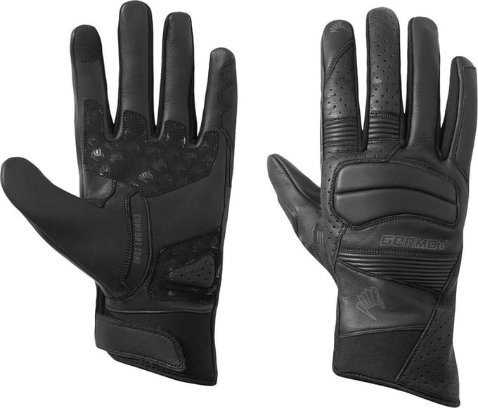 Germot Motorfiets-handschoen Seca Zwart