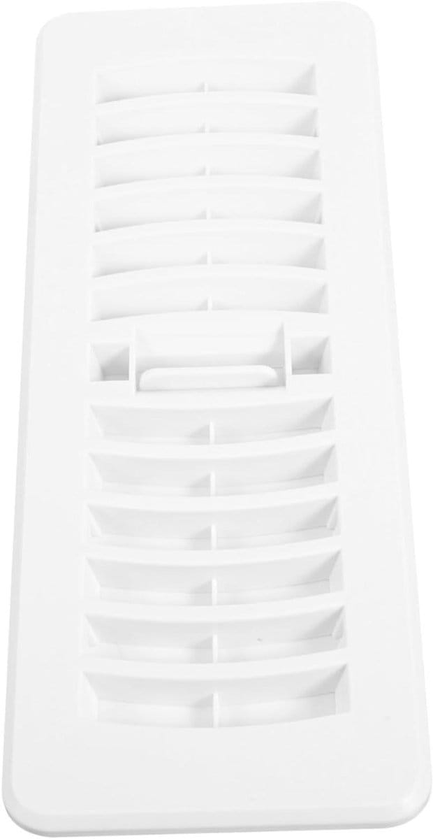 Vloerrooster Diffuser - Ventilatiepaneel Rasters - Luchtstroming Regelen - Verstelbaar Ontwerp - 28x10.5cm - Wit